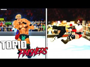 Top 10 Craziest Finishers in WR3D 2K25 (INSANE Animations!)