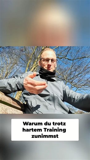 Why you gain weight despite hard training