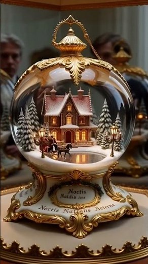 Inside the World’s Most Luxurious Christmas AI Snow Globe