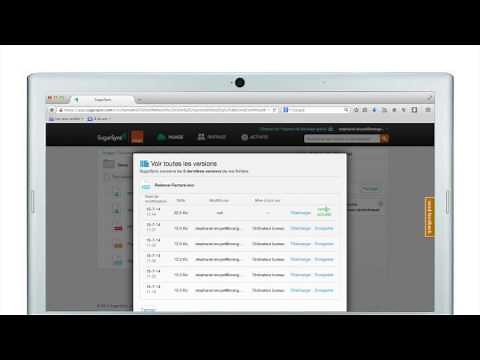 Découvrez l'application Sugar Sync