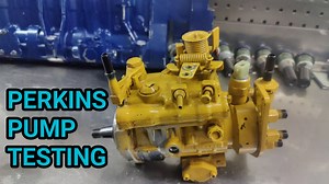 Perkins pump testing ! Delphi Perkins engine pump testing | Mechanicbrother
