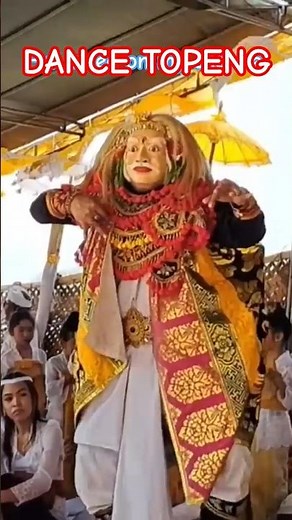 BALI 🙏🏽 DANCE TOPENG 🎭 PADANGBAI #ceremony #beach #traditional #cultures #mask #religion #art
