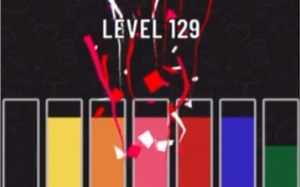 Water sort puzzle 水排序图 129关通关。