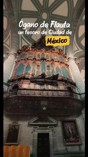 Órgano Español más grande de América. #travel #mexico #youtubeshorts #shorts #shortsvideo