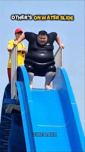 Others water slide vs this one,☠️ #usa #trending #biggestwaterslide #youtubeshorts