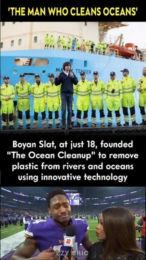 The Man Who Cleans Oceans: Boyan Slat’s Mission 🌊