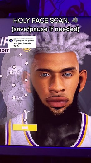 Drippy Face Scan Tutorial for NBA 2K23