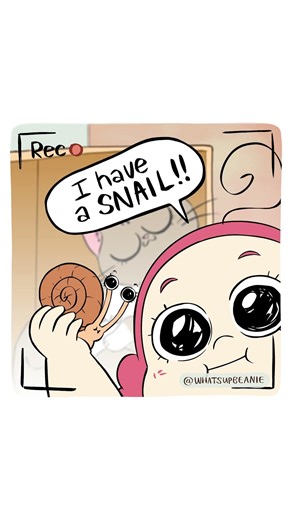 I have a snail #animated