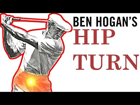 Ben Hogan's Hip Turn is THE BEST KEPT SECRET of the Golf Swing