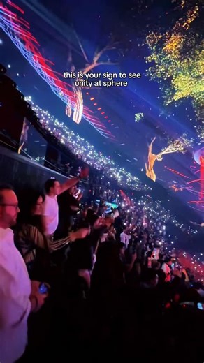 10K views · 2K reactions | If you needed a sign... here it is! The final weekend of UNITY is waiting for YOU. ✨ Step into @SphereVegas and adventure through the worlds of Insomniac X Tomorrowland in a multi-sensory experience with a live orchestra, timeless dance soundtrack, immersive visuals, and two worldwide communities uniting for the first time.  Make sure you’re part of the finale! ⚡️ Who are you bringing with you? | UNITY at Sphere | Facebook