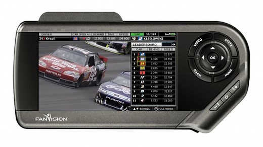 NASCAR adopts FanVision live media device, previous-gen FanView owners left stranded