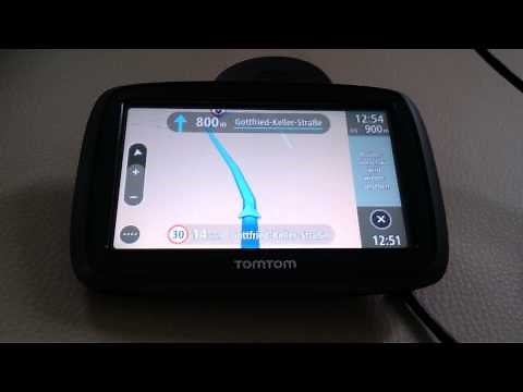 TomTom Start 40 - Warnung vor einem Blitzer (TTS)