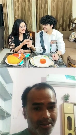 New cutting style papaya 🍴🍠 #zidaanshahidaly #subhash #shorts #brothersister #shortsfeed