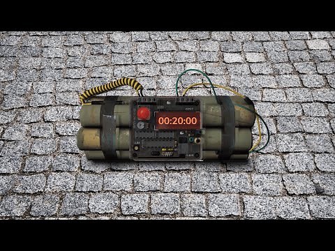 20 Minute Timer Bomb 💣 with Loud Giant Bomb Explosion 💥 | YT Timer ✅