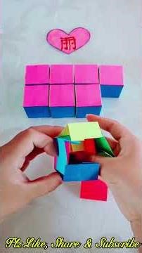 Creative Cube ASMR: Relaxing Colorful Builds & Heartfelt Sounds