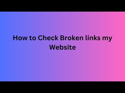 How to Check Broken links my Website | How to Check Dead Links My Website Extension for Chrome