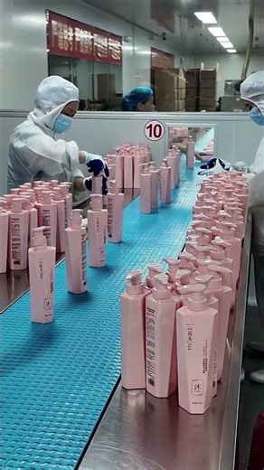 How Shampoo Bottles Get Filled So Fast!