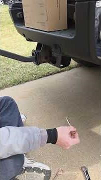 Attaching A Bike Rack To My Truck Trailer Hitch