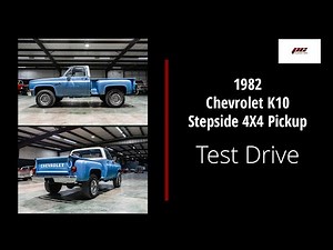 1982 Chevrolet K10 Stepside 4X4 Pickup Test Drive Review | PC Classic Cars