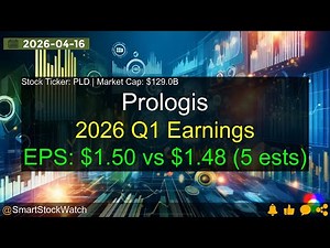 Prologis (PLD|$129.0B) - 2026 Q1 Earnings Analysis