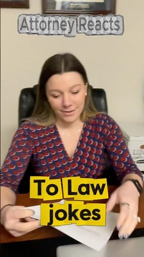 Attorney Reacts to Lawyer Jokes