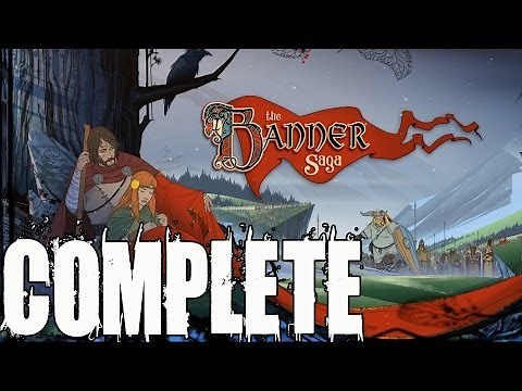 THE BANNER SAGA Full Game Walkthrough - No Commentary (#TheBannerSaga Full Game) 2014