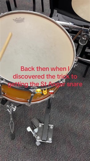 Discovering St. Anger Snare Technique in High School