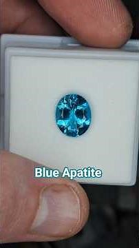Blue Apatite deserves some love! #gems #gemstones #apatite #gemstone