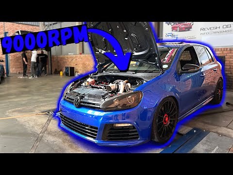 World's FASTEST Golf MK 6R hit's the Dyno!! 😱😱😱 9000RPM
