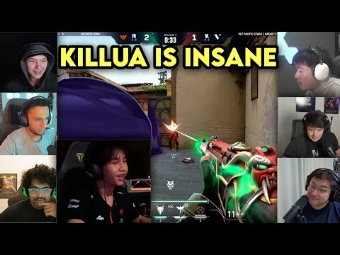Valorant Streamers Reacted To FS Killua Insane 4K Vs Varrel At Vct Pacific