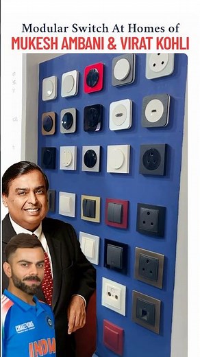 Luxury Home Switches Used by Mukesh Ambani & Virat Kohli - Hager Review 😀