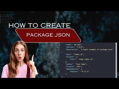 How to create Package.json file ? full tutorial #governorsindhinitiative #code #typescript