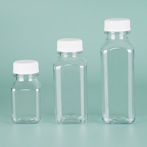[Hot Item] Commercial Plastic Juice Bottles 300ml 500ml with Label