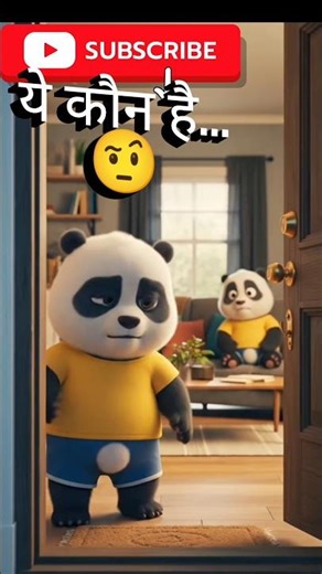 “Duplicate पांडा ने किया धोख़ा! 😱🐼”#shorts#cartoon #funny