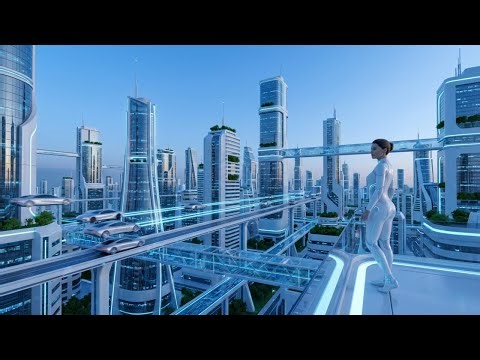Future City 2100: Sci-Fi Ambient Music for Focus & Work