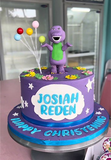 Delicious Barney Cake Decoration Ideas for Birthdays