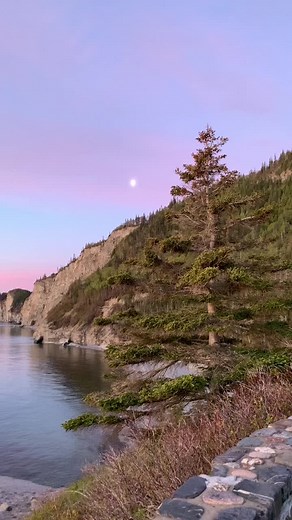 My favourite place in the world! #gaspesie #quebec #sunrise #landscape