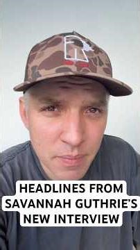 Savannah Guthrie says the back doors of Nancy’s house were propped open after she went missing.