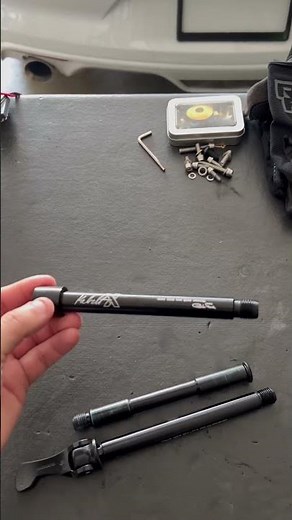 Upgrade your through axle on your 36-38 fox float fork
