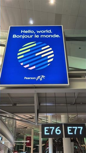 Hello, World! 🌎 Toronto Pearson (YYZ)