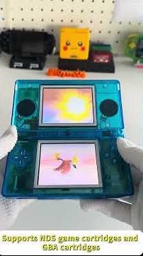 Rare Transparent Blue DS Lite Mod – Full Tour & Gameplay Test!
