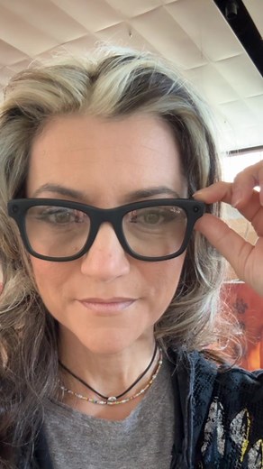 RayBan Smart Glasses by Meta - They can take calls, play music, record videos, snap photos, engage with Meta AI, and livestream from your face! Love them!! #raybansmartglasses #rayban #meta #videoglasses #lasvegas