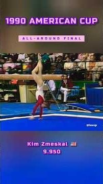 Kim Zmeskal Delivers Stunning Floor to Capture American Cup #gymnasticsshorts