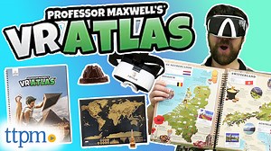 Watch Professor Maxwell's VR Atlas Virtual Reality World Travel & Activity Set from Abacus Brands on Amazon Live