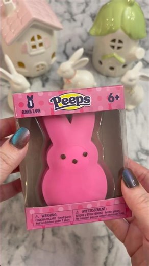 Peeps Pink Bunny Squishy! #shorts #asmr #satisfyingvideo #squishy