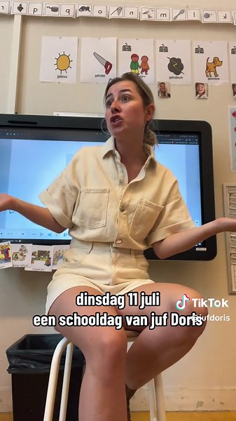 Een schooldag van juf Doris: Dinsdag in de kleuterklas