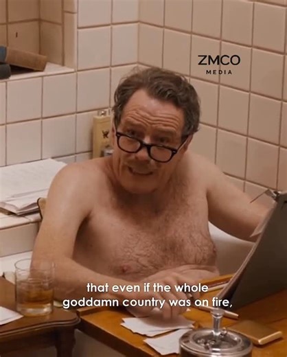 ZMCO MEDIA on Instagram: "This scene is from Trumbo (2015), a biographical drama about Dalton Trumbo, one of Hollywood’s most successful screenwriters who was blacklisted during the 1950s Red Scare for refusing to answer questions before the House Un-American Activities Committee (HUAC). One of the movie’s more notable early scenes — both dramatic and darkly humorous — involves Trumbo working obsessively in his bathtub on a screenplay. His eldest daughter Niki knocks on the door to tell him ther