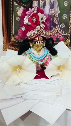 বাবু তাড়াতাড়ি রেডি হয়ে নাও#laddu gopal # radhe Krishna # here Krishna # viral video 📷📷📷📷📷