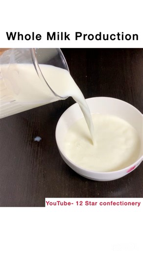 3.4K views · 27 reactions | Home made milk. Very cheap and easy to make. #milk #homemademilk | 12StarConfectionery | Facebook