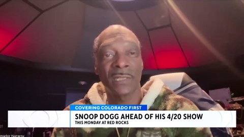 Snoop Dogg rolls up on Colorado's most iconic stage on 4/20